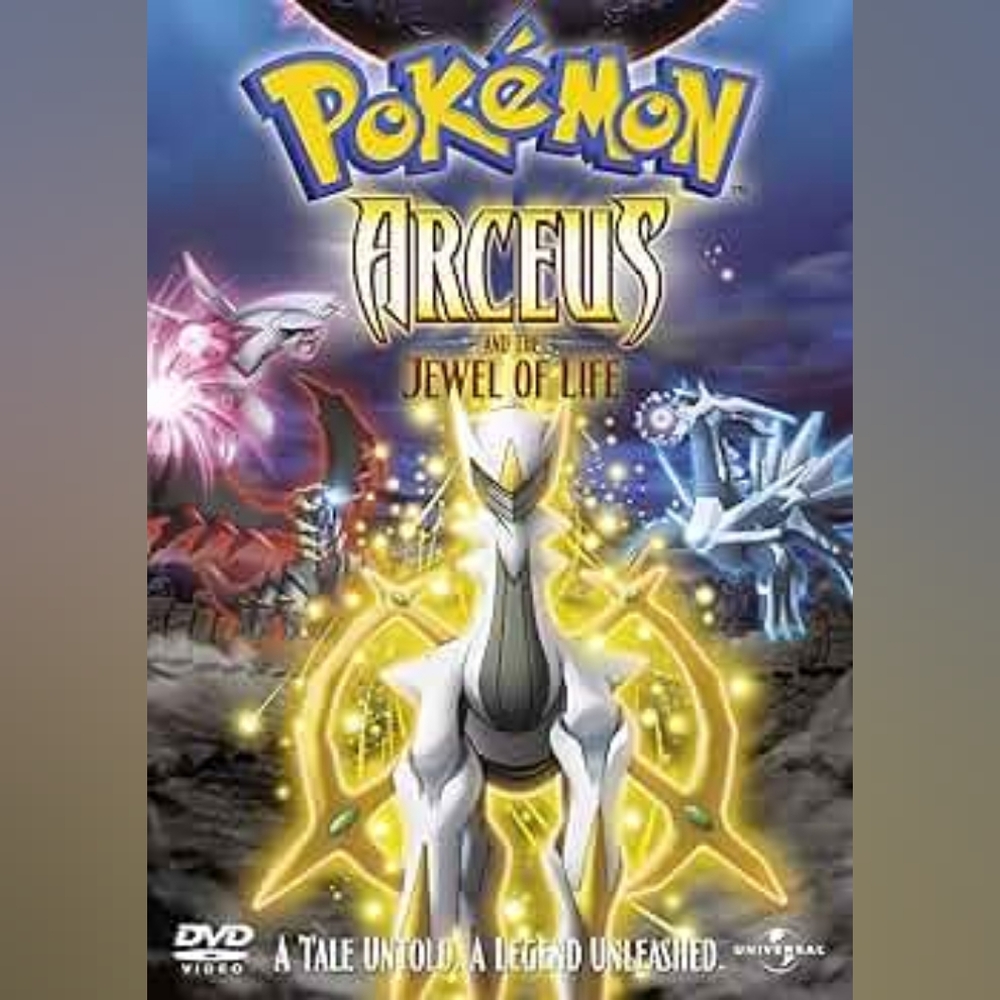 Pokemon Arceus DVD